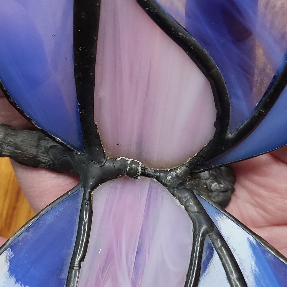 Large Stained Glass Butterfly - Picture 7 of 7